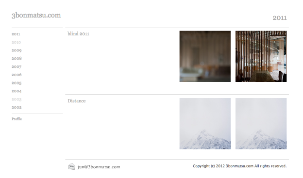 3bonmatsu.com：三本松淳